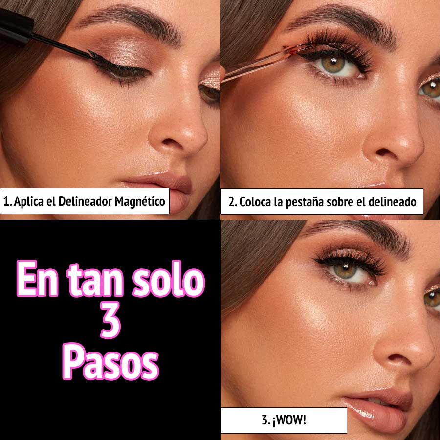 Kit de Pestañas Magnéticas Premium - Acalaskin-