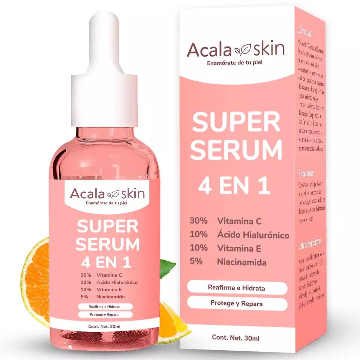 Super Serum 4 en 1 Acala Skin - Acalaskin-
