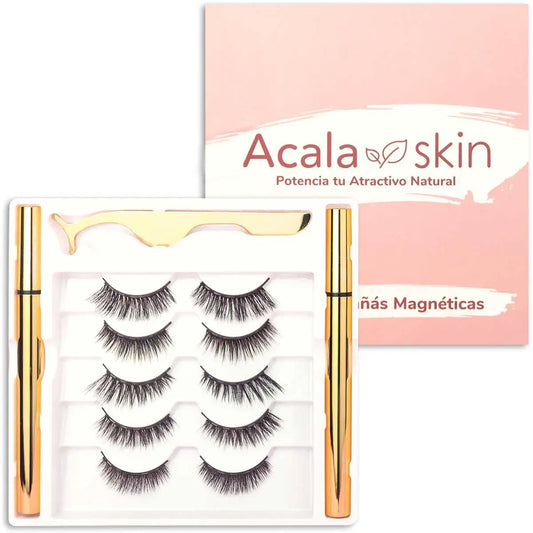 Kit de Pestañas Magnéticas Premium - Acalaskin-
